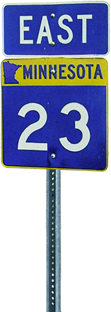 Highway 23 Road Sign