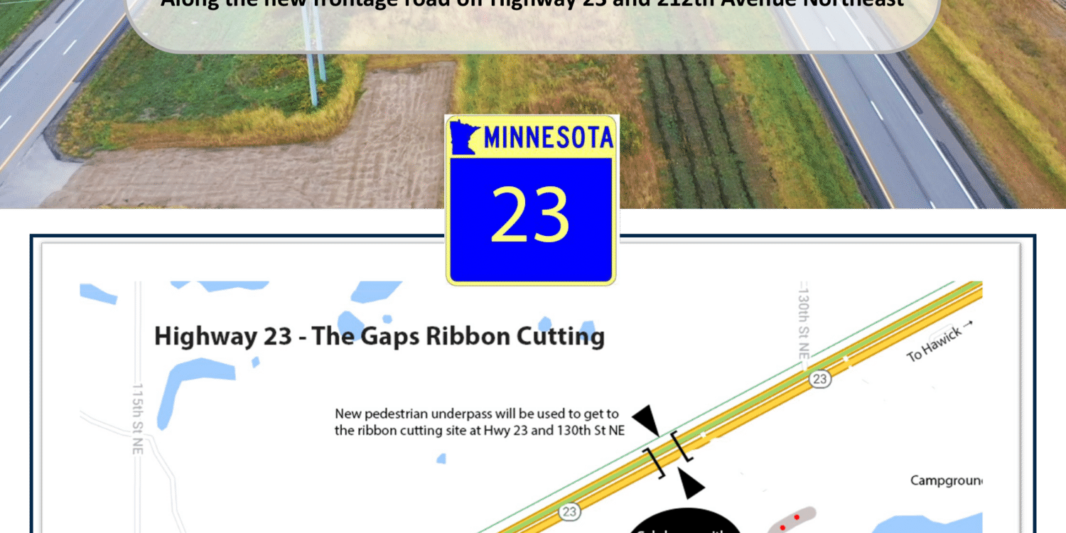 Invitation Update To Hwy 23 Gaps Ribbon Cutting